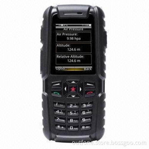 Basic waterproof mobile phone, dust-proof and shock-proof, IP67 outdoor tools